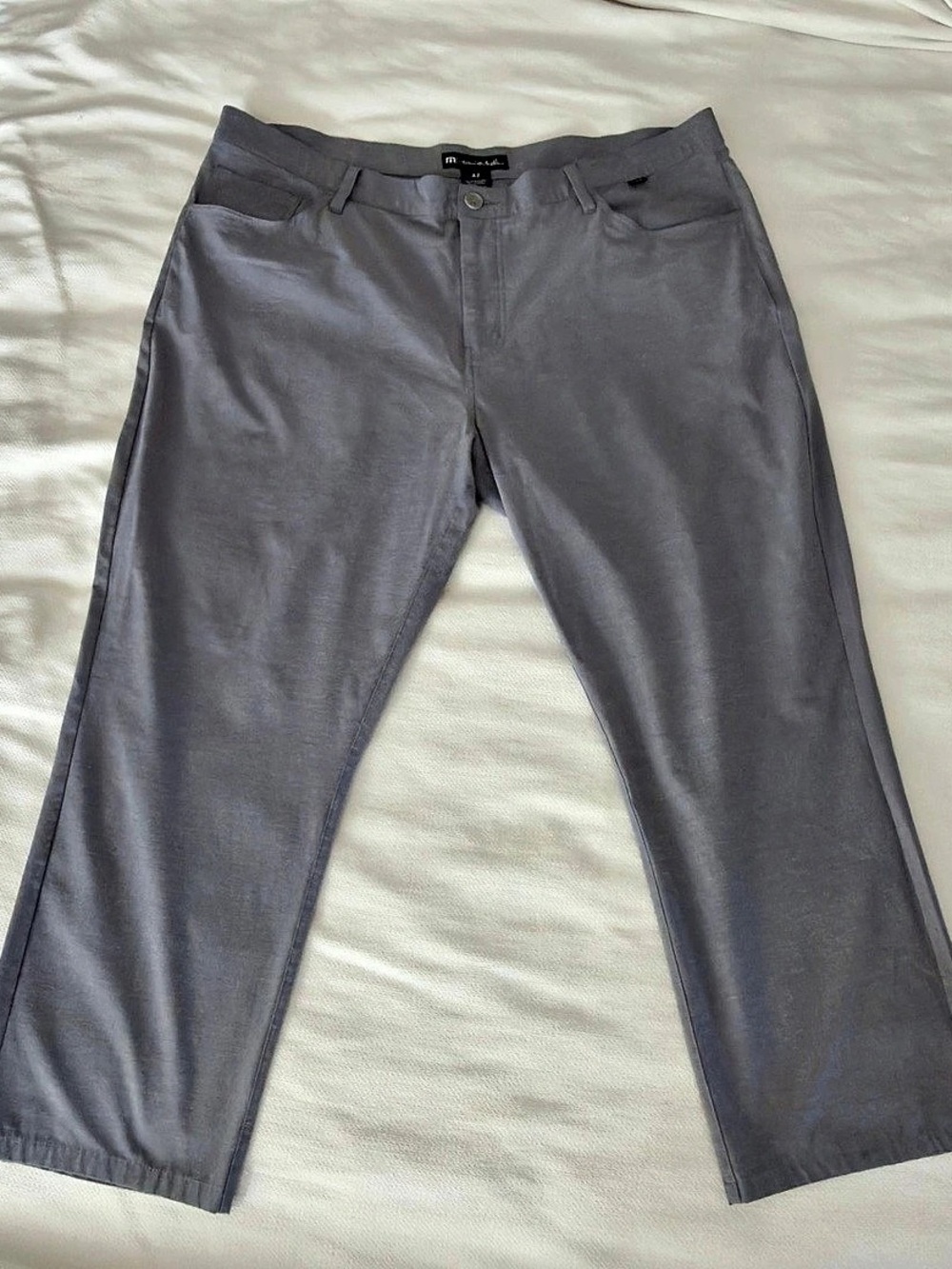 Travis Mathew Gray Ankle-Length Pants sz 42